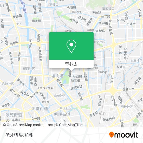优才猎头地图