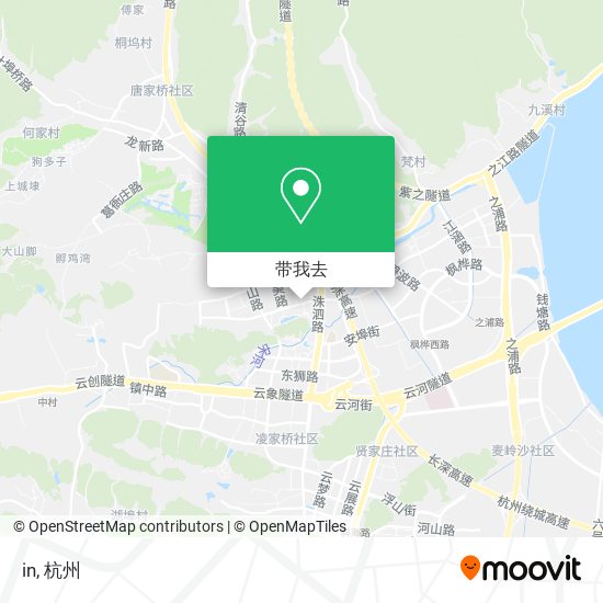 in地图
