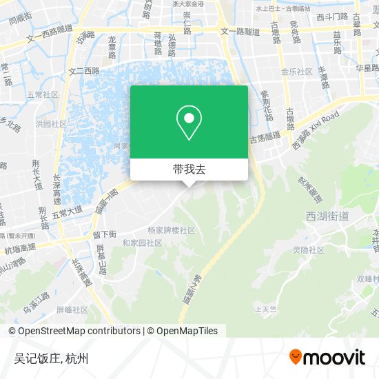 吴记饭庄地图
