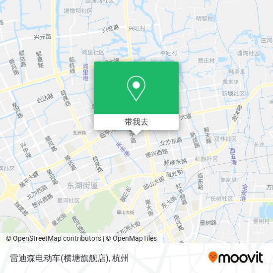 雷迪森电动车(横塘旗舰店)地图