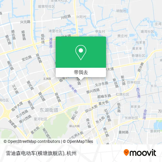 雷迪森电动车(横塘旗舰店)地图