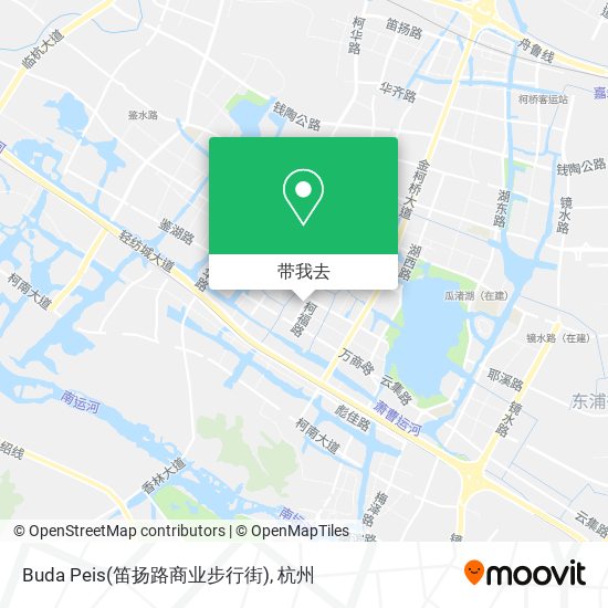 Buda Peis(笛扬路商业步行街)地图