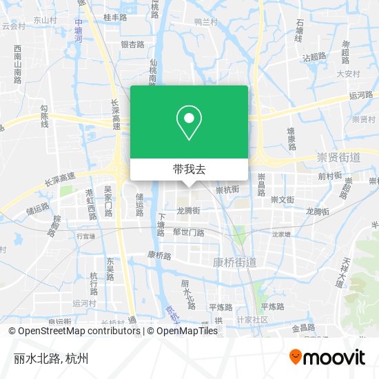 丽水北路地图