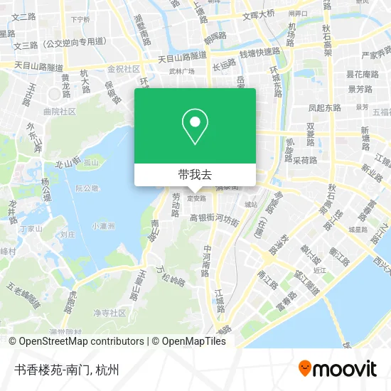 书香楼苑-南门地图