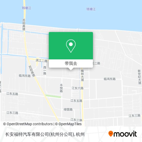 长安福特汽车有限公司(杭州分公司)地图