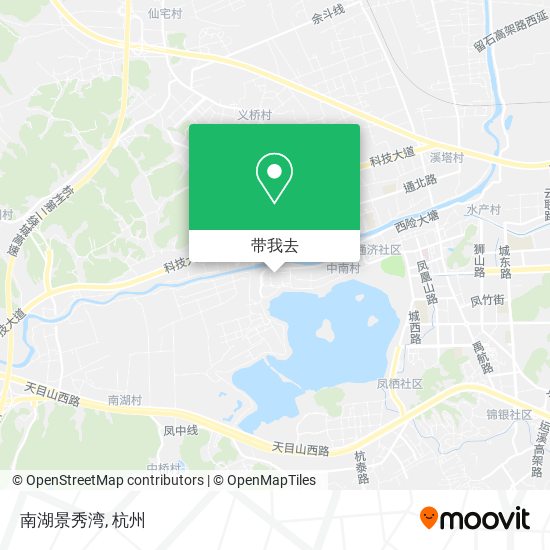 南湖景秀湾地图