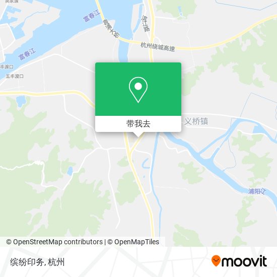 缤纷印务地图