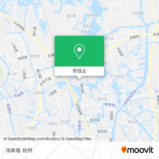 张家墩地图