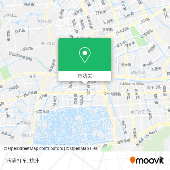 滴滴打车地图