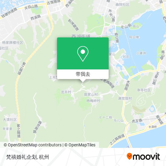 梵禧婚礼企划地图