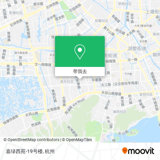 嘉绿西苑-19号楼地图