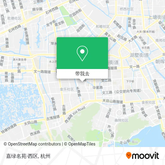 嘉绿名苑-西区地图