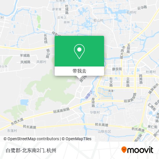 白鹭郡-北东南2门地图