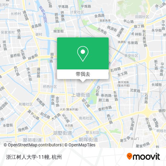 浙江树人大学-11幢地图