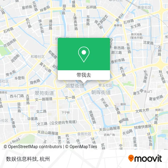 数娱信息科技地图