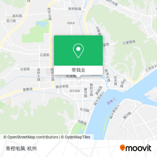 青橙电脑地图