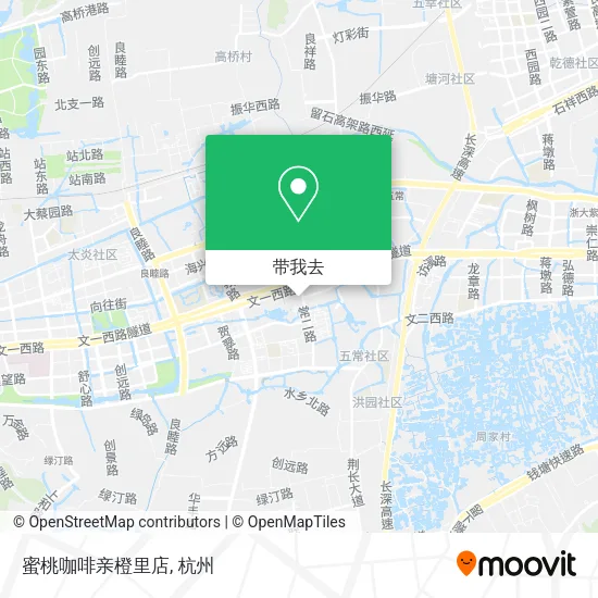 蜜桃咖啡亲橙里店地图