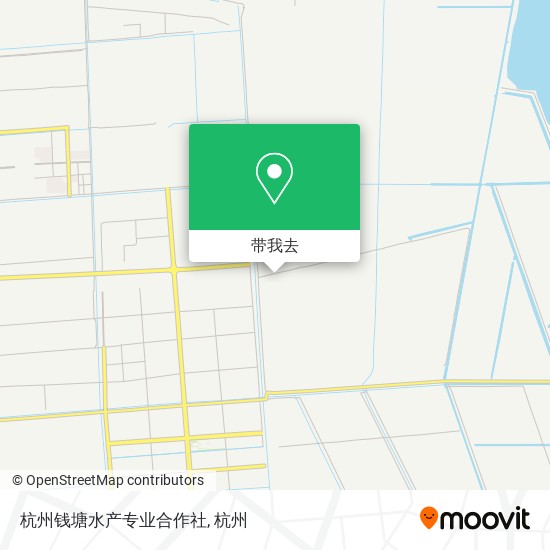 杭州钱塘水产专业合作社地图
