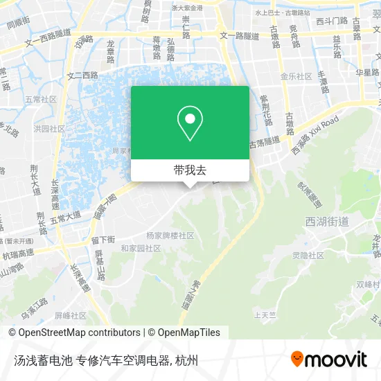 汤浅蓄电池  专修汽车空调电器地图