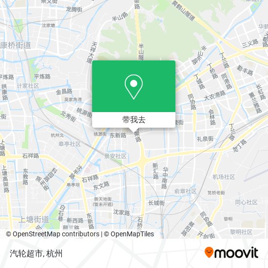 汽轮超市地图