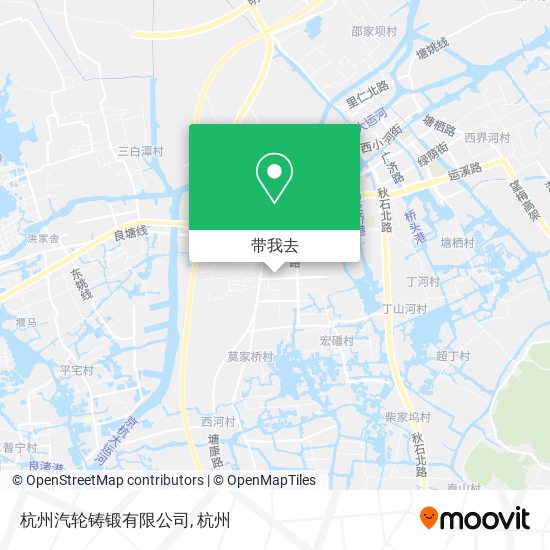 杭州汽轮铸锻有限公司地图