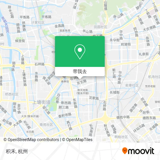 积禾地图