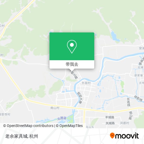 老余家具城地图