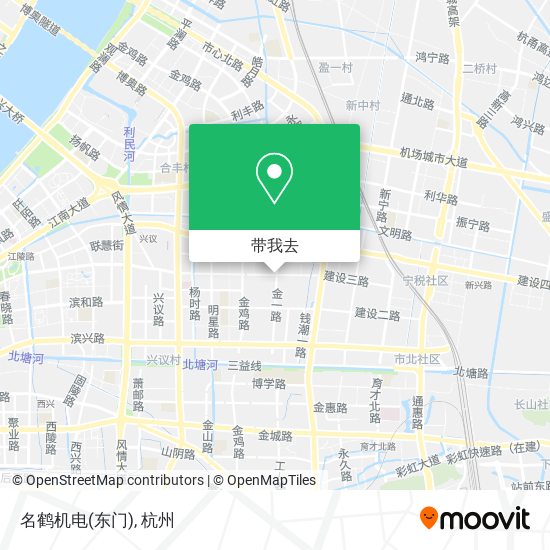 名鹤机电(东门)地图