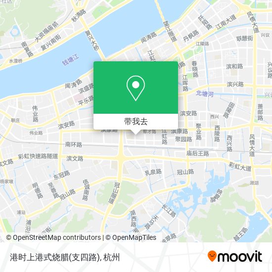 港时上港式烧腊(支四路)地图