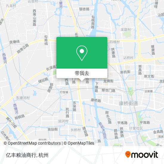 亿丰粮油商行地图