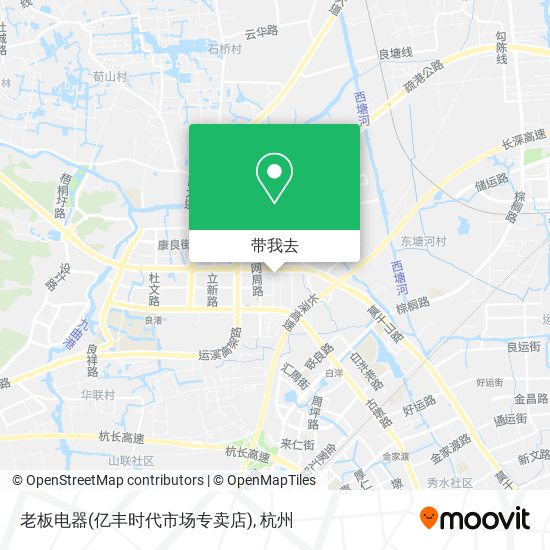 老板电器(亿丰时代市场专卖店)地图