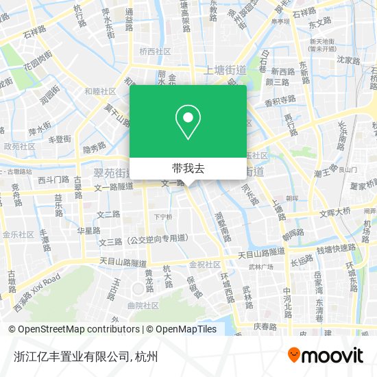 浙江亿丰置业有限公司地图