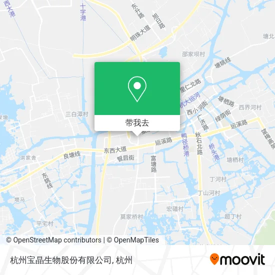 杭州宝晶生物股份有限公司地图