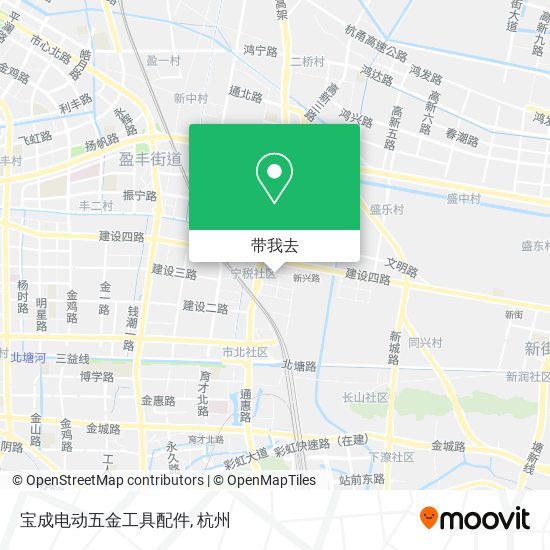 宝成电动五金工具配件地图