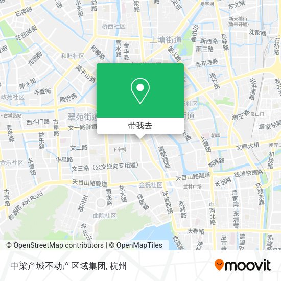 中梁产城不动产区域集团地图