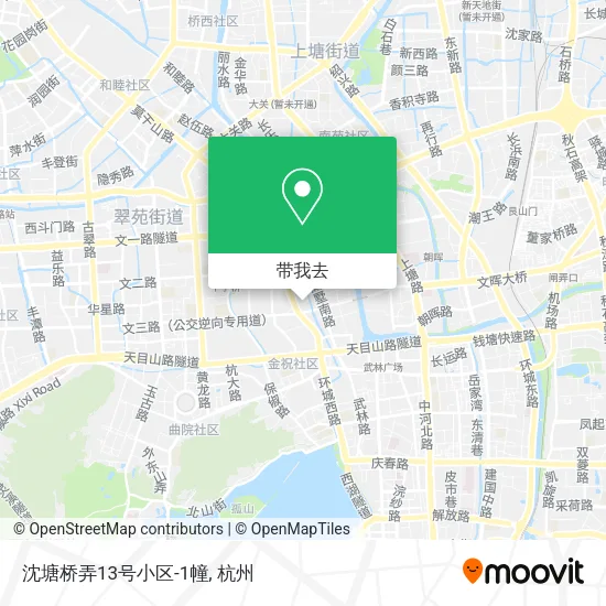 沈塘桥弄13号小区-1幢地图