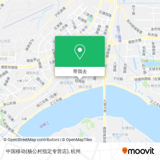 中国移动(杨公村指定专营店)地图