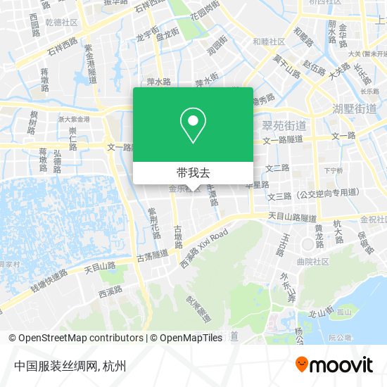 中国服装丝绸网地图