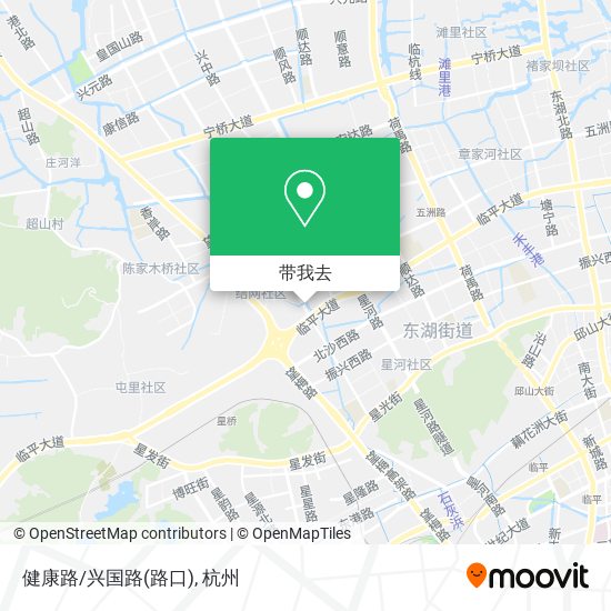 健康路/兴国路(路口)地图
