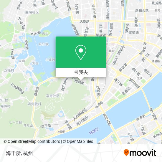 海干所地图