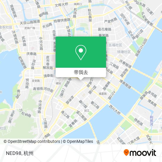NED98地图