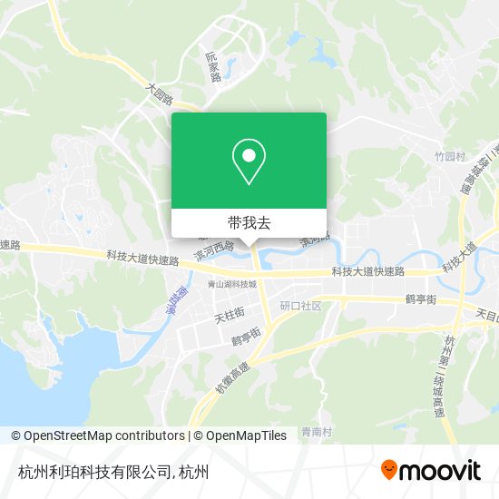 杭州利珀科技有限公司地图