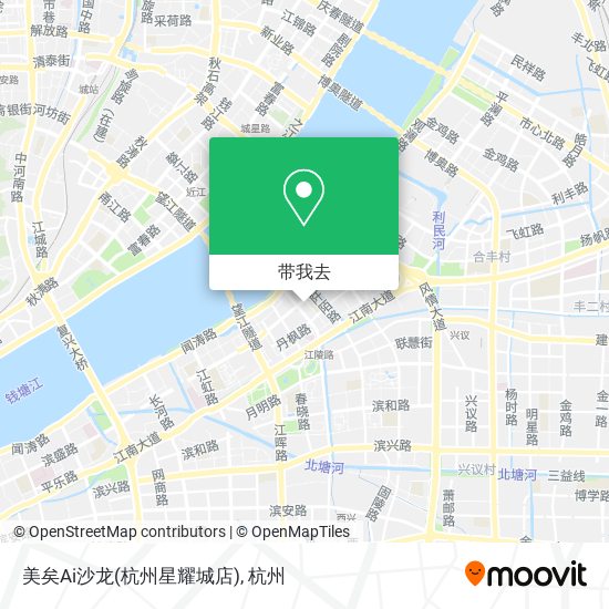 美矣Ai沙龙(杭州星耀城店)地图