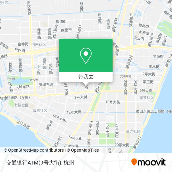 交通银行ATM(9号大街)地图