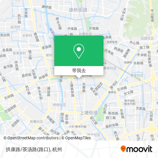 拱康路/茶汤路(路口)地图