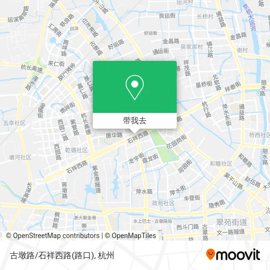 古墩路/石祥西路(路口)地图