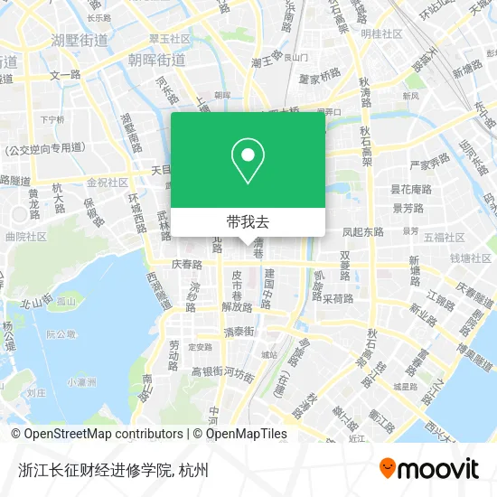 浙江长征财经进修学院地图