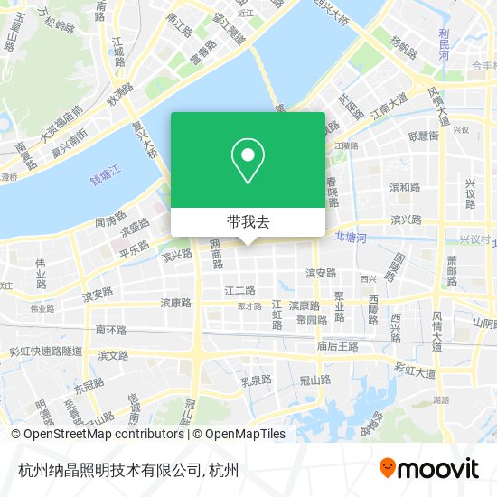 杭州纳晶照明技术有限公司地图