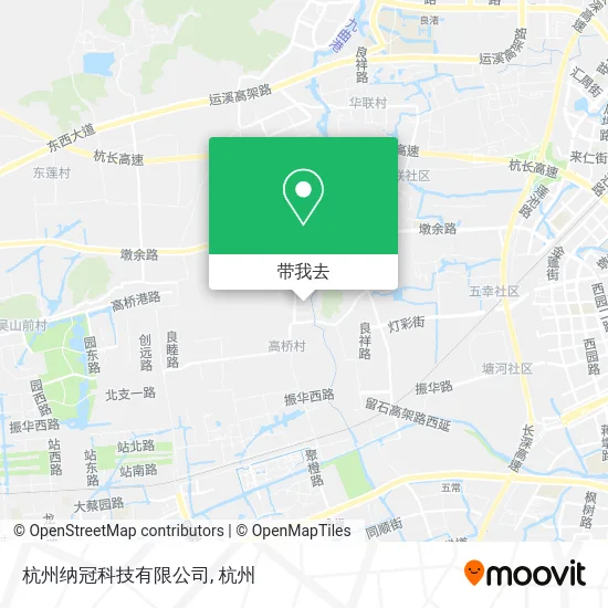 杭州纳冠科技有限公司地图