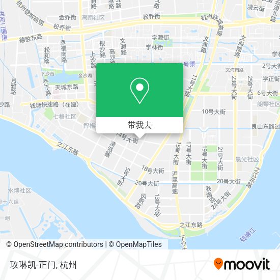 玫琳凯-正门地图